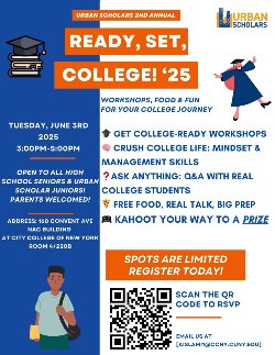 Ready, Set, College '25 Flyer